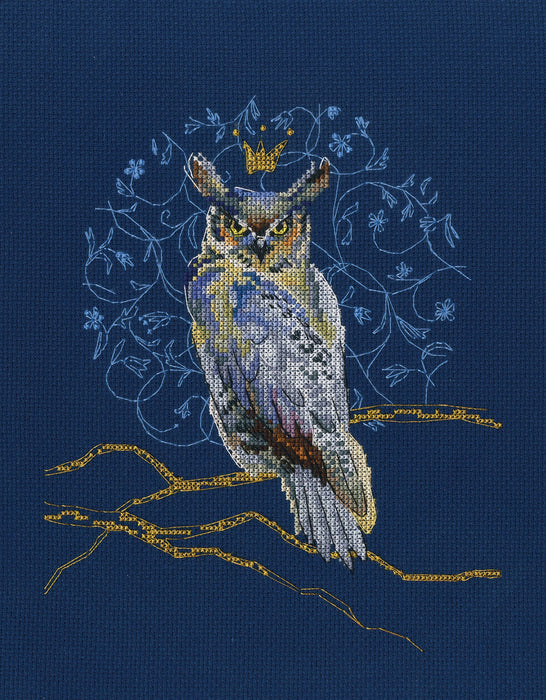 King eagle-owl M785 Counted Cross Stitch Kit