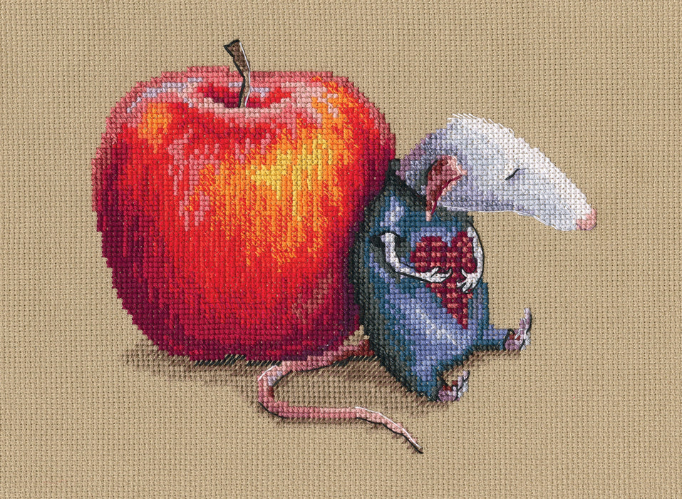 Mouse in love M799 Counted Cross Stitch Kit