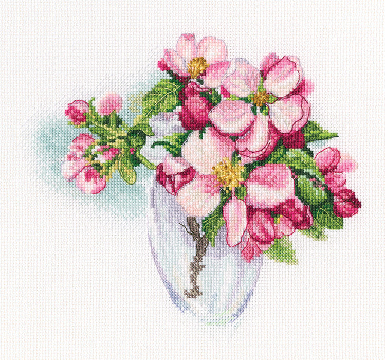 Bloomy twig M807 Counted Cross Stitch Kit