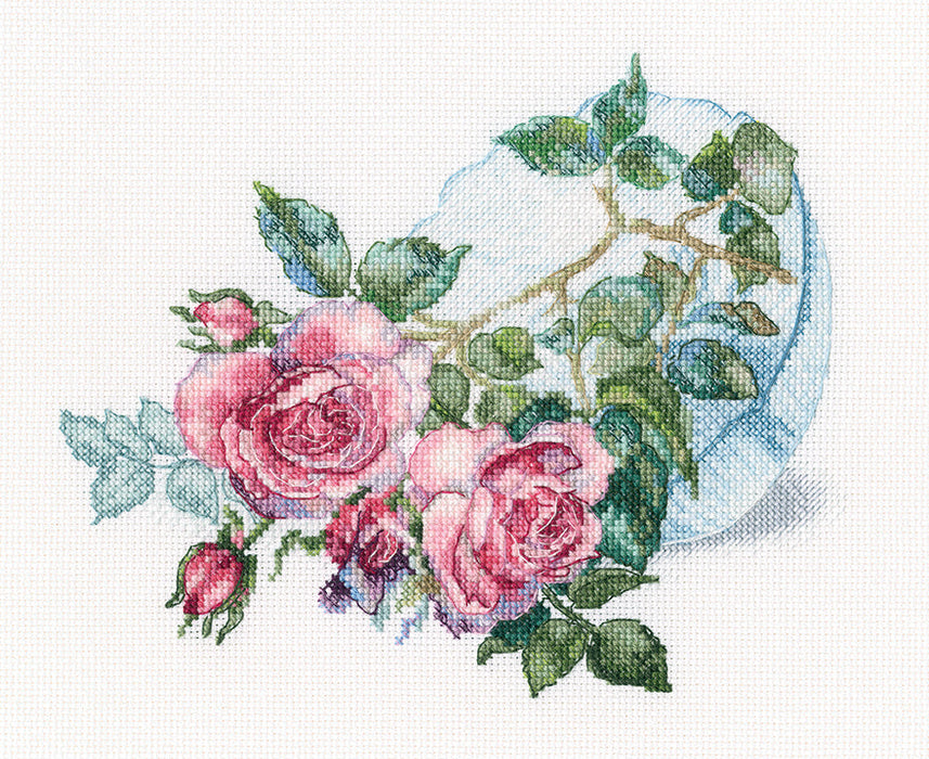 Tender flower buds M808 Counted Cross Stitch Kit