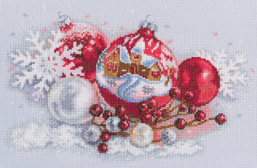 Christmas balls M921 Counted Cross Stitch Kit
