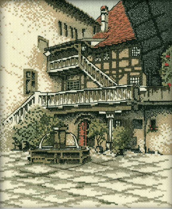 Old city R139 Counted Cross Stitch Kit