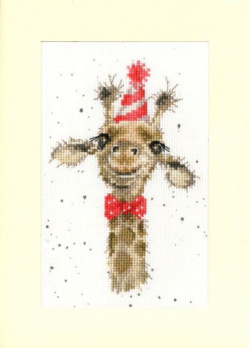 Greeting Card - I'm Just Here For The Cake XGC30 Counted Cross Stitch Kit