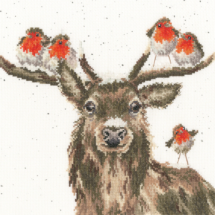 Festive Friends XHD110 Counted Cross Stitch Kit