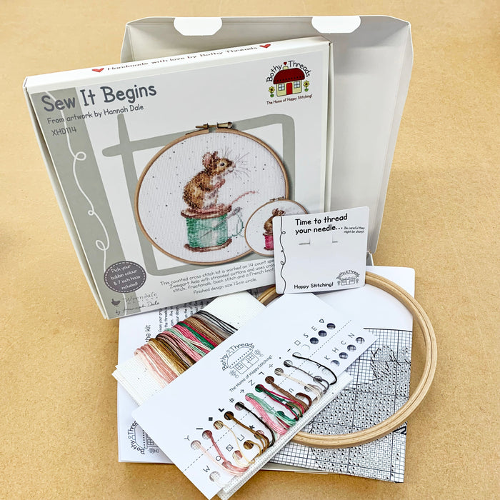 Sew It Begins XHD114P Counted Cross Stitch Kit