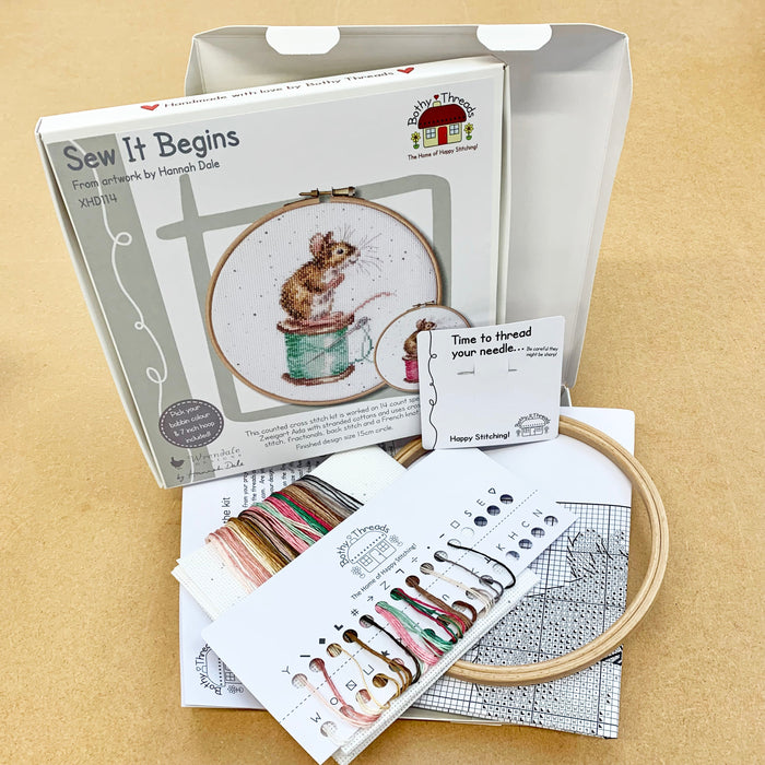 Sew it Begins XHD114 Counted Cross Stitch Kit