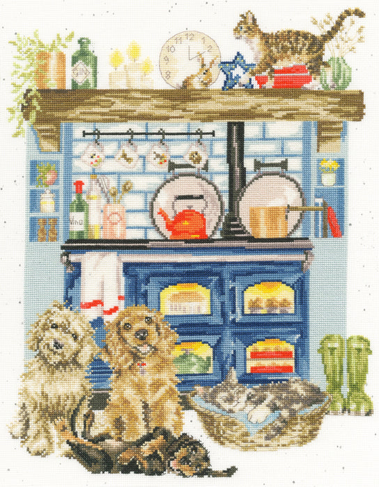 Country Kitchen  XHD127 Counted Cross Stitch Kit
