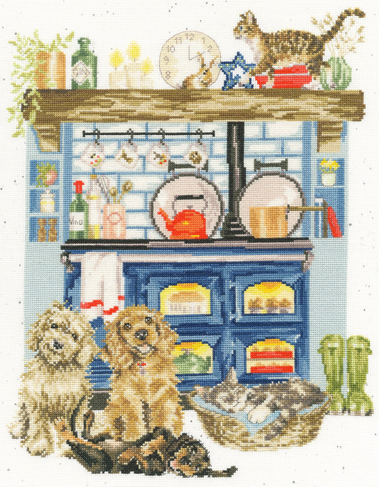 Country Kitchen  XHD127 Counted Cross Stitch Kit