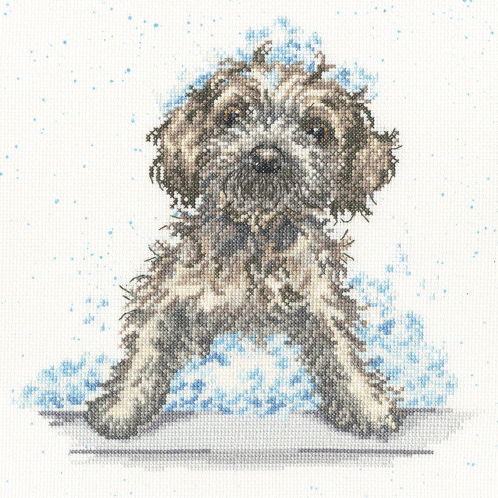 Bubbles And Barks XHD130 Counted Cross Stitch Kit