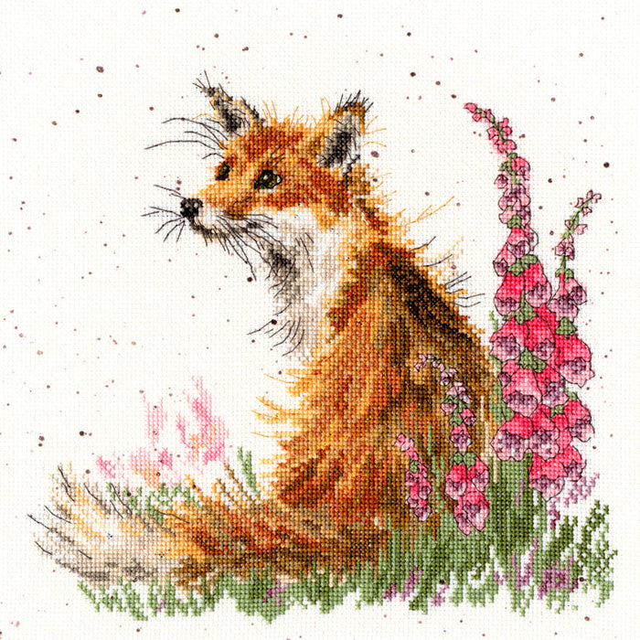 Amongst the Foxgloves XHD8 Counted Cross Stitch Kit