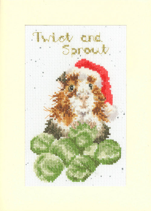 Twist And Sprout Kit XMAS58 Counted Cross Stitch Kit