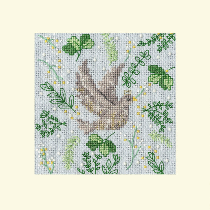 Scandi Dove Kit XMAS60 Counted Cross Stitch Kit