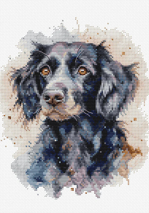 The Border Collie BC213L Counted Cross-Stitch Kit