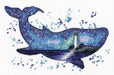 Animal worid.Whale 1039 Counted Cross Stitch Kit - Wizardi