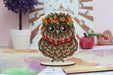Autumn Owl Cross Stitch kit P-342 / SR-342 - Wizardi