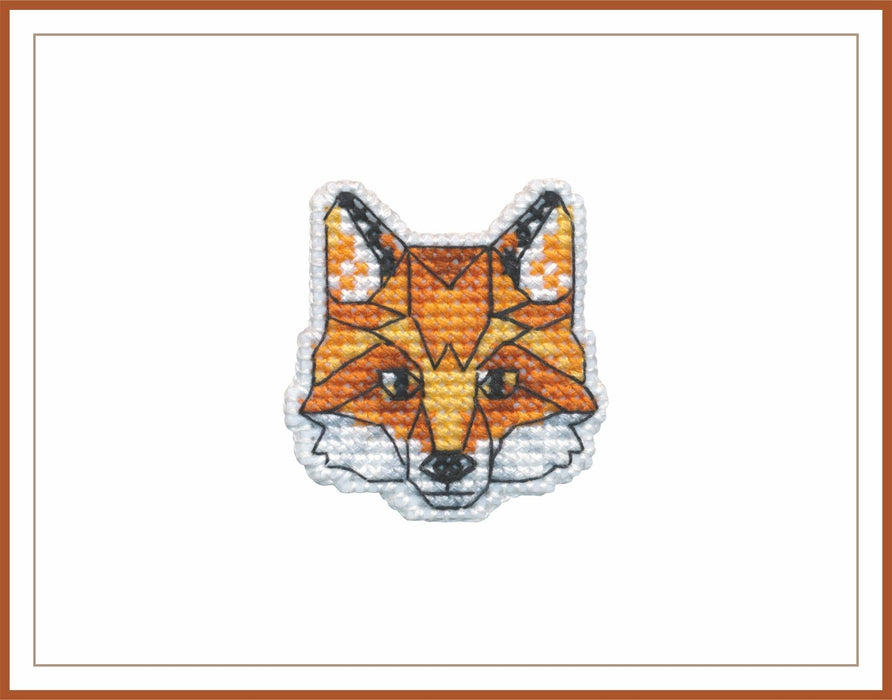 Badge-fox 1093 Counted Cross Stitch Kit - Wizardi