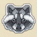 Badge-racoon 1094 Counted Cross Stitch Kit - Wizardi