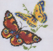 Beautiful Butterflies 0-50 Cross-stitch kit - Wizardi