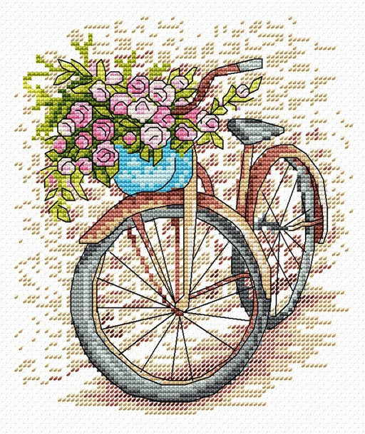Bicycle SM-029 Cross-stitch kit - Wizardi