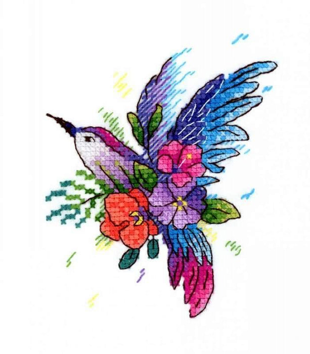 Bird of Paradise Cross Stitch Kit B-256 / SV-256 - Wizardi