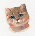 British Shorthair Cat 1326 Counted Cross Stitch Kit - Wizardi