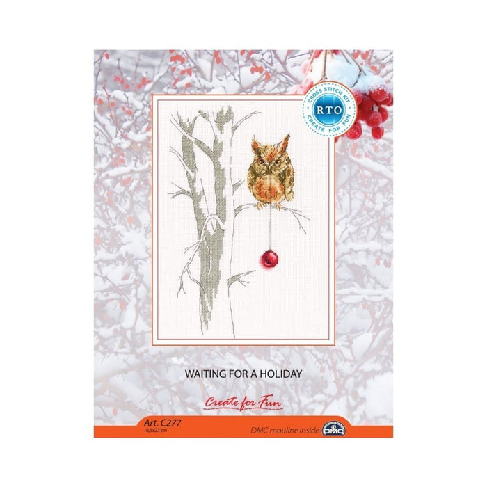 Waiting for a holiday C277 Counted Cross Stitch Kit