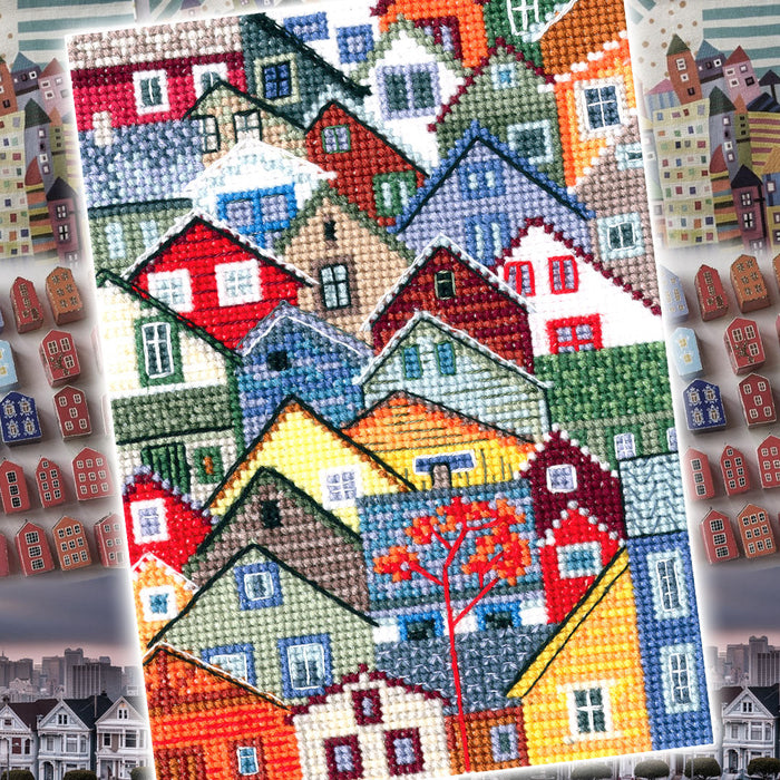 With the flavour of salt, wind and sun C335 Counted Cross Stitch Kit