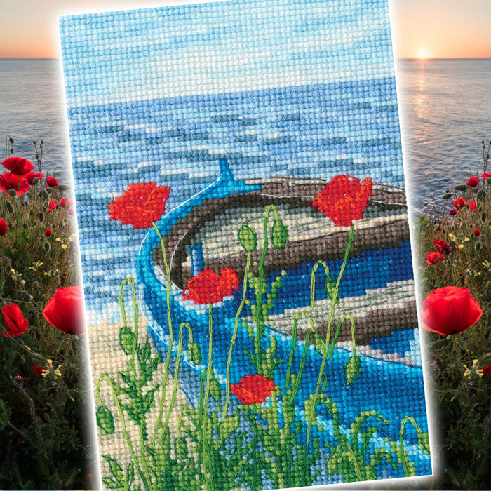 With the flavour of salt, wind and sun C337 Counted Cross Stitch Kit