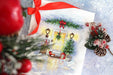Christmas Door Cross Stitch Kit A-018 / SA-018 - Wizardi