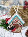Christmas toy.Birdhouse 1245 Counted Cross Stitch Kit - Wizardi