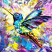 Colorful Flight WD2518 14.9 x 14.9 inches - Wizardi