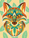 Diamond painting kit Colourful Fox Crafting Spark 10.6 x 14.9 in CS2543 - Wizardi