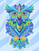 Diamond painting kit Colourful Owl Crafting Spark 10.6 x 14.9 in CS2544 - Wizardi