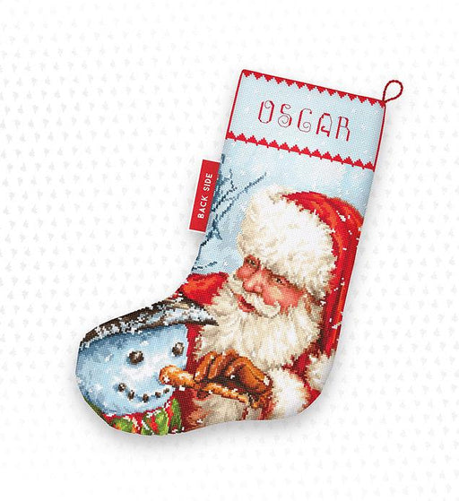 Counted Cross Stitch Kit Christmas Stocking Leti921 - Wizardi