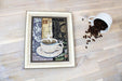 Counted Cross Stitch Kit Lion Coffee C Leti994 - Wizardi