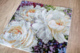 Counted Cross Stitch Kit White Roses Leti930 - Wizardi