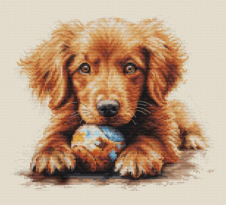 The Play Time BU5037L Counted Cross-Stitch Kit
