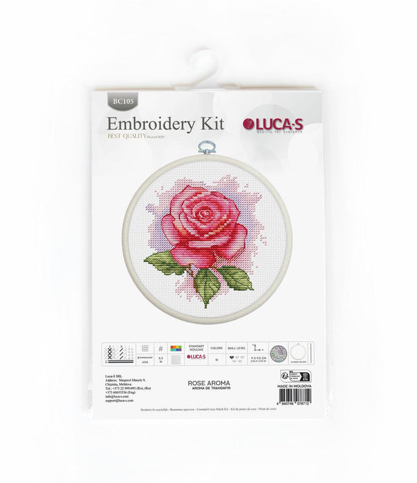 Rose Aroma BC105L Counted Cross-Stitch Kit