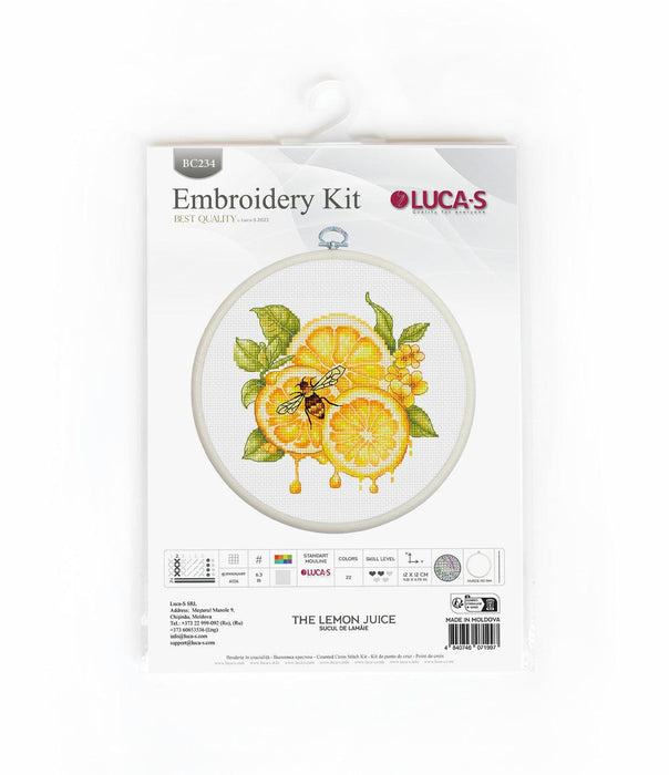 The Lemon Juice BC234L Counted Cross-Stitch Kit