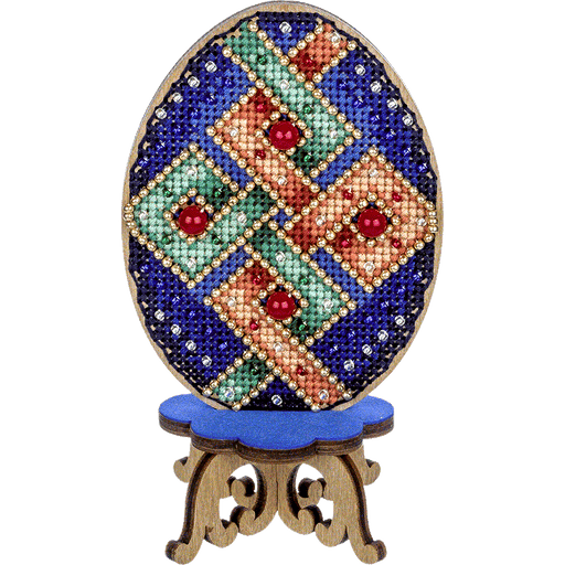 Cross-stitch kits on wood FLW-040 - Wizardi