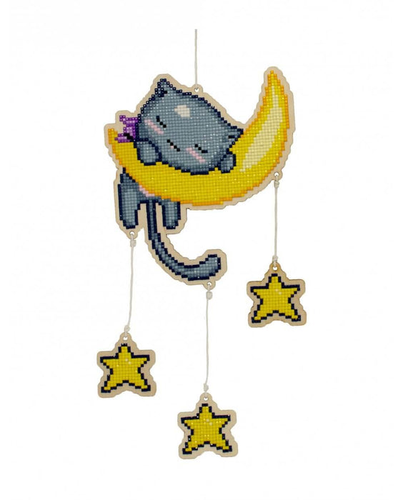 Dreamcatcher - Moon Cat WW204 - Wizardi