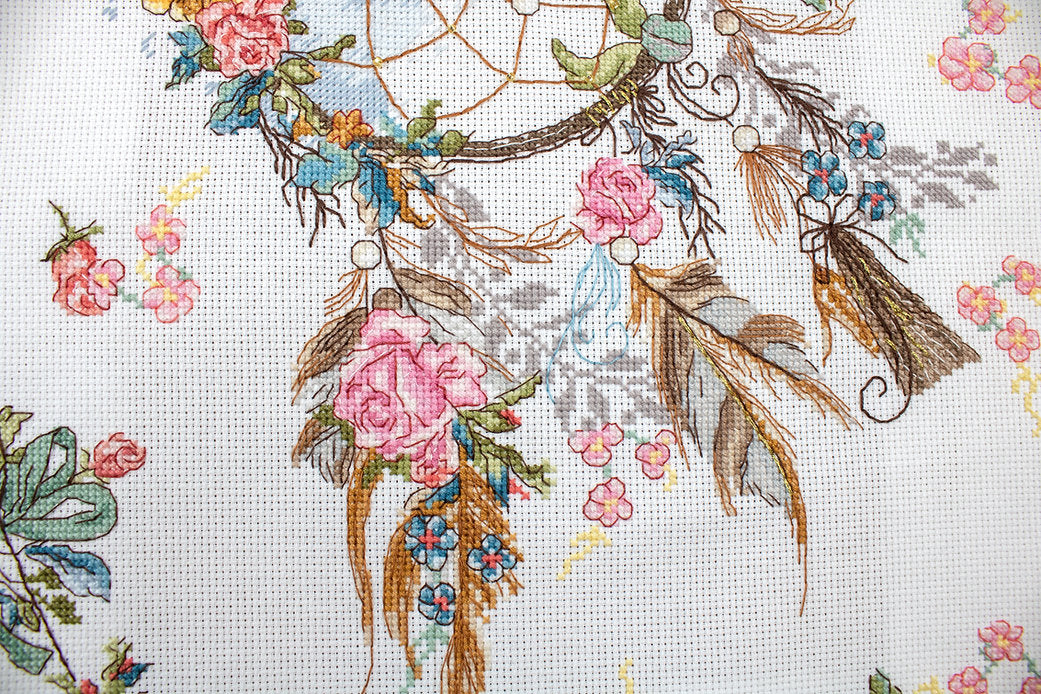 Counted Cross Stitch Kit Spring Dreams L8035