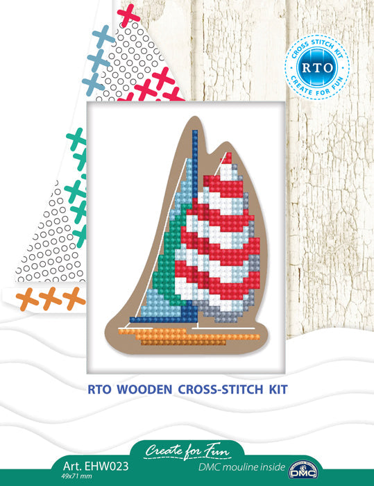 Kit for decorating with perforated wooden form EHW023