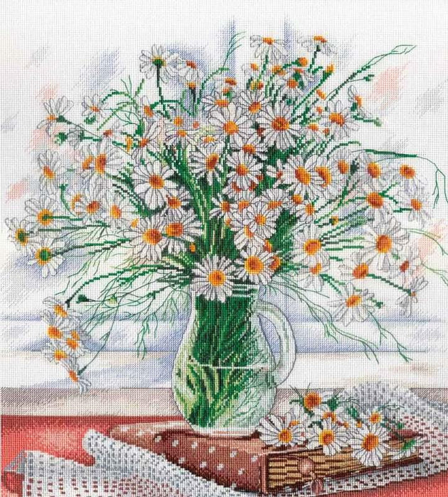 Field Flower Tenderness SNV-533 Cross-stitch kit - Wizardi