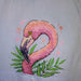 Flamingo Cross Stitch on Clothes kit SV-248 / SB-248 - Wizardi