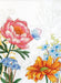 Flowers and Butterfly BU4019L Counted Cross-Stitch Kit - Wizardi