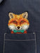 Fox Cross Stitch on Clothes kit SV-242 / SB-242 - Wizardi