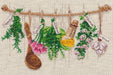 Fragnant herbs 1079 Counted Cross Stitch Kit - Wizardi