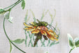 Grasshopper on Coneflower SM-622 Cross stitch kit - Wizardi