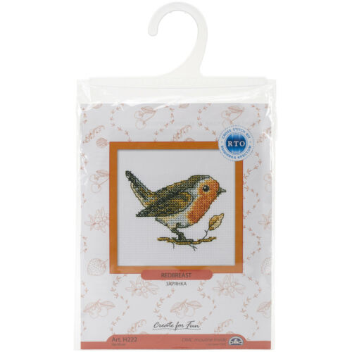 Redbreast H222 Counted Cross Stitch Kit